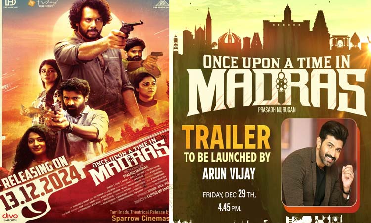 Bharat Starrer 'Once Upon A Time In Madras' Trailer Release Date Announced