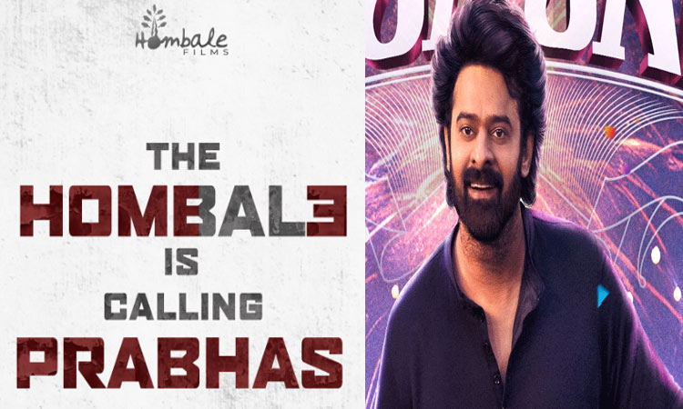 Prabhas has signed a contract to act in 3 films of KGF Film Production Company