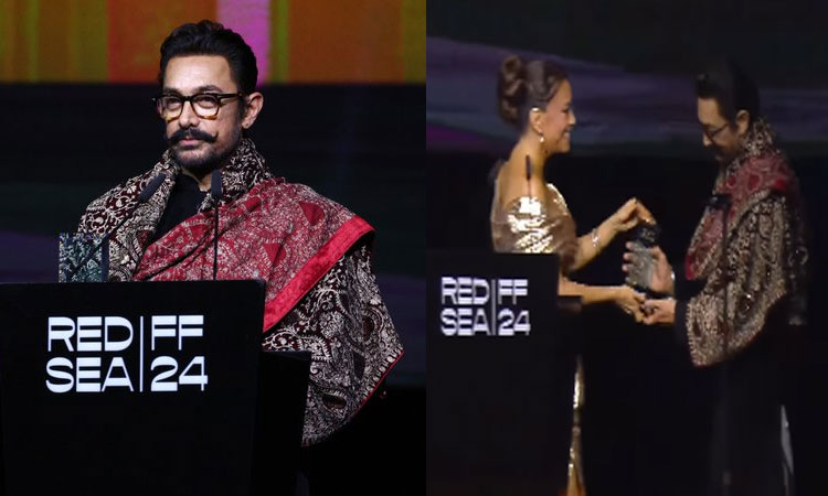 Aamir Khan Honorary Award at Saudi Arabian Film Festival
