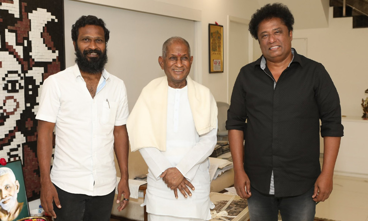 Ilayaraja has completed the background music work for 'Viduktu 2'