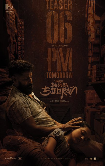 Teaser of 'Veeera Theera Sooran' will be released tomorrow