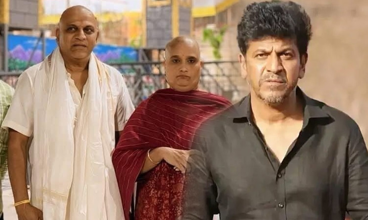 Actor Sivarajkumar offered hair offering in Tirupati