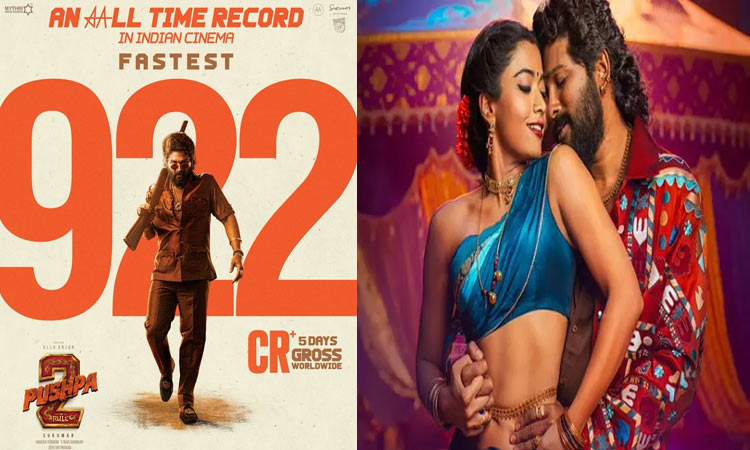 'Pushpaa 2' crosses Rs 922 crore collection in 5 days