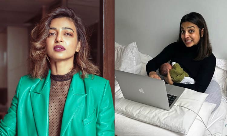 The 'Kabali' actress gave birth to a baby girl