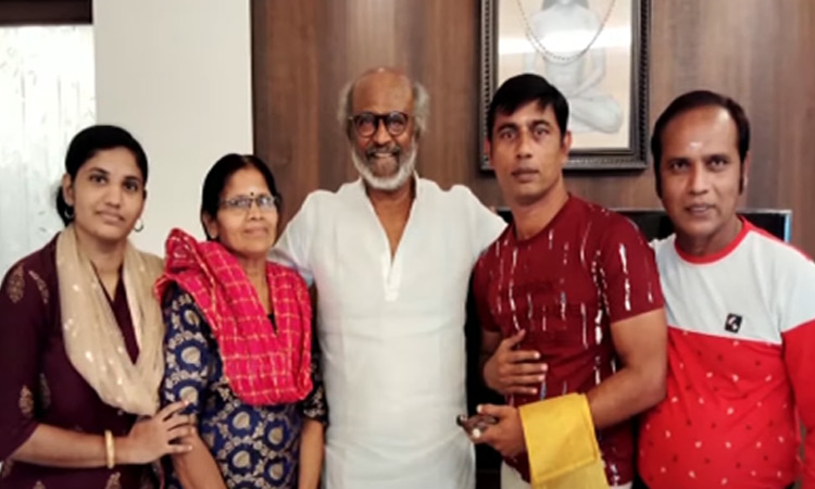 Actor Rajinikanth personally called the fan who built the temple