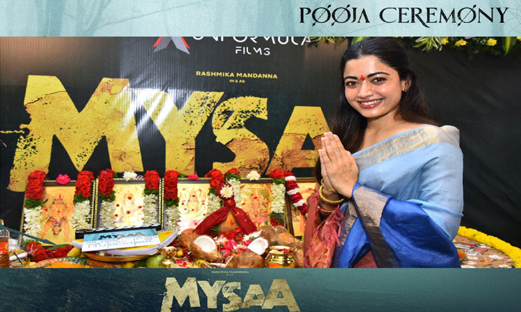 Rashmika's "Misa" Shooting pooja