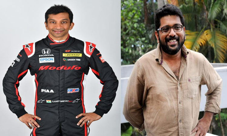 The film is a carant player Narain Karthikeyan Biopic