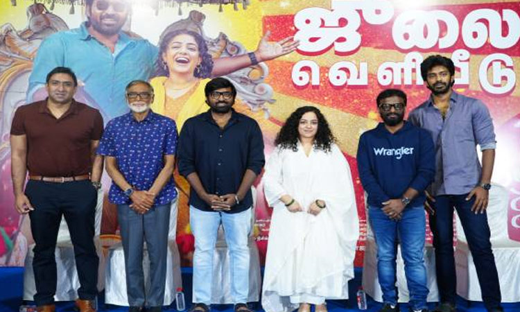 Vijay Sethupathi's wife, angry at Nithyamanan