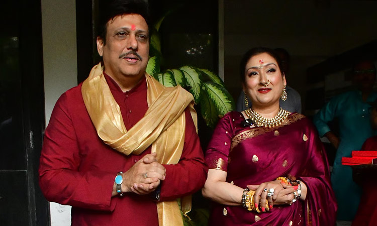 Govinda, Ssunita Dance togeether at Ganesh Visarjan Amid Divorce Rumours