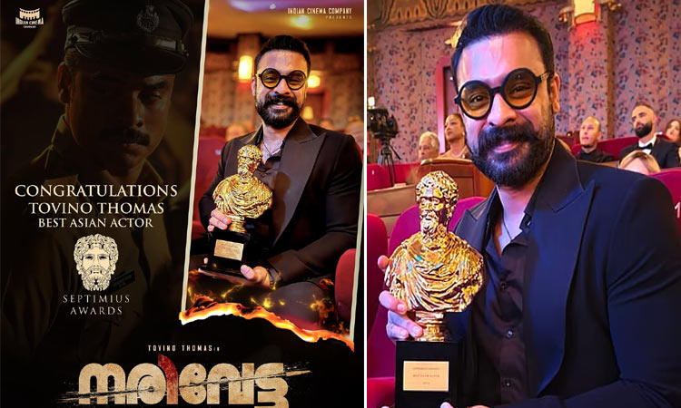 Tovino Thomas Won Septimius Award 2025 for Best Asian Actor