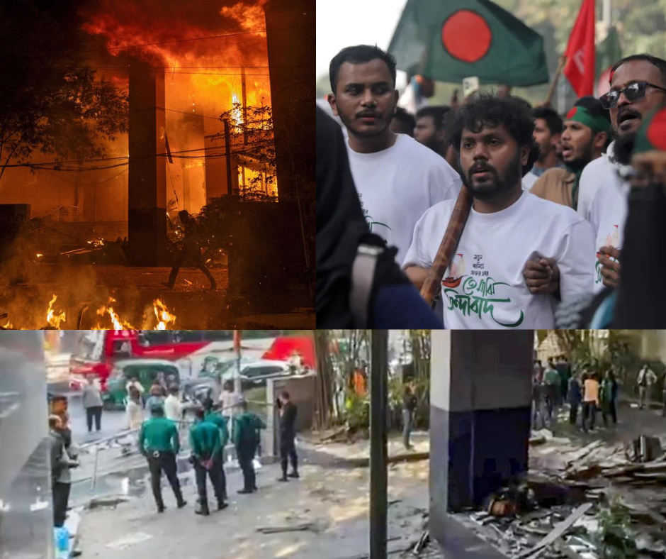 Tensions rise as Sharif Osman Hadi dies. Media houses attacked. (Source Reuters)