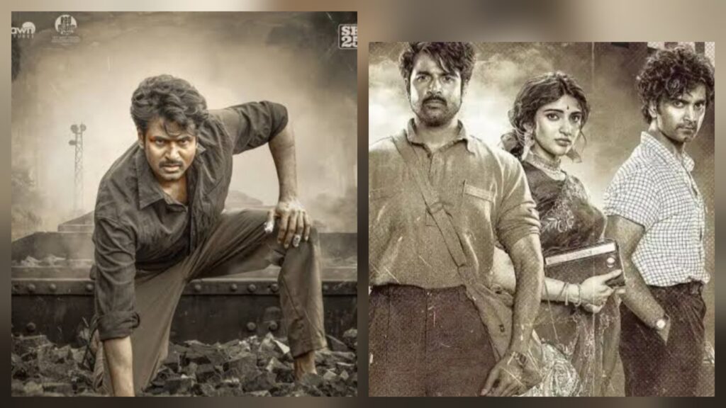 Current image: Sivakarthikeyan in Parisakhti [Source : Social Media ]