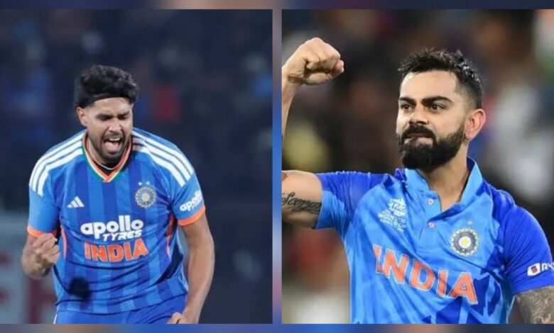 Virat Kohli tells Harshit Rana to call anushka sharma his bhabhi .[Source : Social Media]