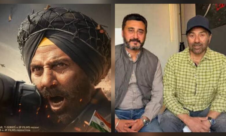 Sunny Deol meeting family of Vir Paramavir Chakra Flying Officer Nirmal Jit Singh Sekhon [Source : Social Media]