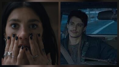 Camila Morrone and Adam DiMarco in Something bad is going to happen [Source : Social Media]