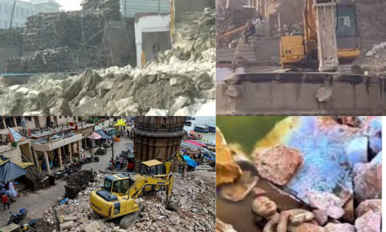 The Manikarnika Ghat redevelopment in Varanasi has sparked protests and political criticism.