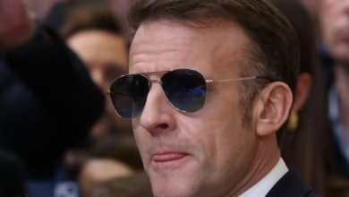 French President Macron recently called for acceleration of the legal process of implementing social media ban for children under 15. (AP Photo/Omar Havana)