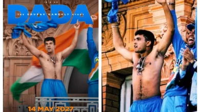 Rajkummar recreates Sourav Ganguly’s iconic Lord’s moment in ‘Dada’ first look