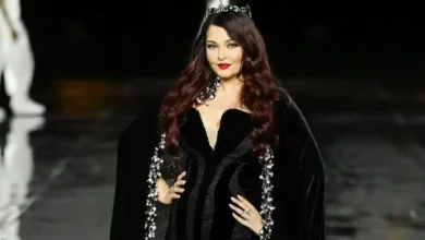 Aishwarya Rai Bachchan walks the ramp at Paris Fashion Week
