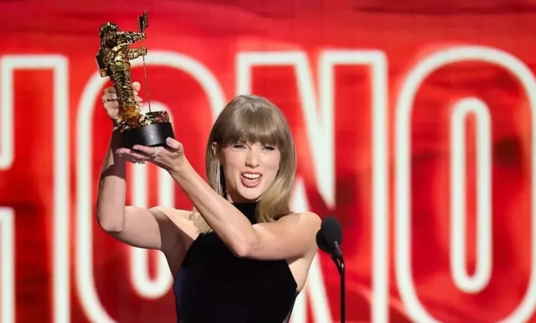 Taylor Swift becomes the most-awarded artist in MTV VMAs history